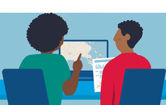 Illustration pour les chercheurs -- carte des menaces du paludisme