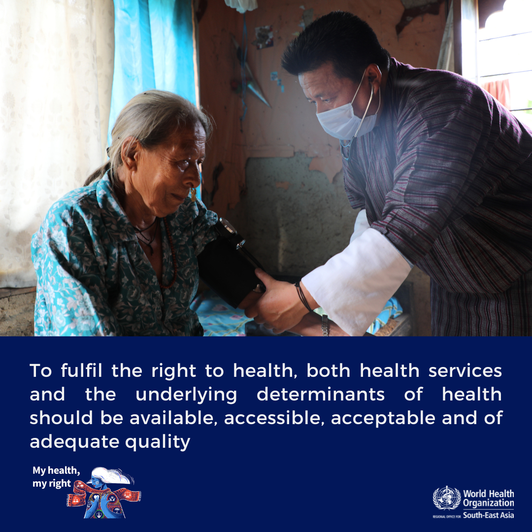 World Health Day 2024 - My Health, My Right