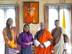 Regional Director Saima Wazed met Minister for Foreign Affairs and External Trade Lyonpo DN Dhungyel.