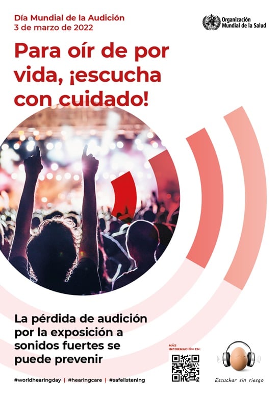 Para oír de por vida,¡escucha con cuidado!